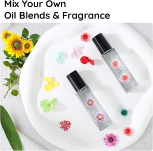 5ml 10ml 20ml <b>30ml</b> Empty Square Luxury <b>Perfume</b> Glass Atomizer Spray <b>Bottle</b> with Screen Printing - Product Image 5