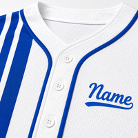 Maillot de baseball personnalisé brodé, design de dessin animé pour fête ou bowling, OEM POD, nom et numéro personnalisés, haut pour homme