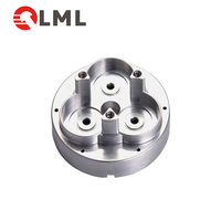 Machine à tour CNC en aluminium de haute précision, 6061, pièces rotatives