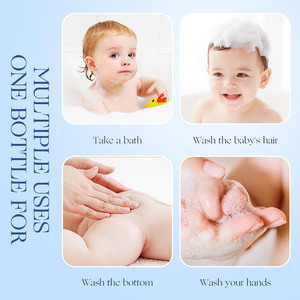 TWG RTS Vente flash 4 en 1 Shampooing et gel <span class=keywords><strong>douche</strong></span> pour bébé Soins de la peau sensibles Shampooing nourrissant pour bébé Nettoyant hydratant pour le corps des enfants - Product Image 6