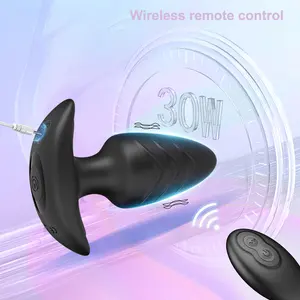 Anale Vibrator Voor Mannen/Anale Plug Met Afstandsbediening Butt Plug Vibrator Goedkope Masturbator Seksspeeltjes/Anale Plug Silicium