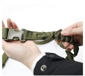 Correa Táctica de Nylon de un Solo Punto, Resistente, con Hebilla de Liberación Rápida, Accesorio para Caza al Aire Libre, Multiusos, Duradera - Product Image 4