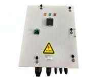 Armoire électrique intérieure basse tension de type CFD, en acier inoxydable de 2,0 mm, avec porte avant/arrière gravée au laser, poutre réglable, boîte de barres omnibus parallèles de 300 mm