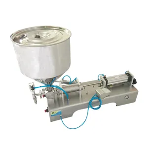 Full pneumatic single head paste filling machine Stainless steel pneumatic filling machine/50 ml filling machine