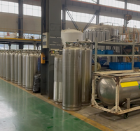 Gaz Liquide Cryogénique de Haute Qualité à Bas Prix, Nouveau, en Acier Inoxydable Double Couche, Écologique, pour Azote Liquide LO2, Argon LAr, Gaz Naturel Liquide LNG, et CO2 Liquide LCO2