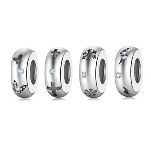 <span class=keywords><strong>Real</strong></span> 925 plata esterlina <span class=keywords><strong>gato</strong></span> lindo huellas tapón encantos <span class=keywords><strong>de</strong></span> granos <span class=keywords><strong>de</strong></span> perlas <span class=keywords><strong>de</strong></span> cristal CZ Fit pulsera para la fabricación <span class=keywords><strong>de</strong></span> la joyería al por mayor - Product Image 1