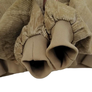 Chaqueta de pana de algodón personalizada, chaqueta bomber forrada de franela a cuadros, chaqueta de estilo británico vintage de peso pesado <span class=keywords><strong>para</strong></span> hombre - Product Image 5