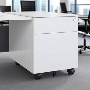 محامية محترفة 2 درج قفل قاعدة معدنية متنقلة لتخزين الوثائق القانونية - Product Image 2
