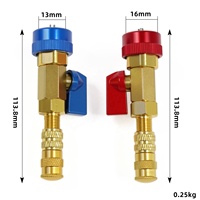 Kit d'outils HTL pour l'extraction et l'installation de valves de climatisation automobile R134A avec raccords de valve standard