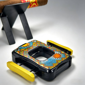 Cortador de Cigarros de Lujo al por Mayor, Cuchilla Recta de Acero Inoxidable, Forma Cuadrada, Accesorio Manual Duradero para Cigarros - Product Image 3