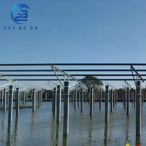 Complémentaire solaire galvanisé à chaud de traitement de surface de système de flottement solaire imperméable de Pv - Product Image 3