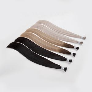 Cuticule de kétatine italienne alignée strick en caoutchouc I pointe dans les extensions de cheveux humains - Product Image 3