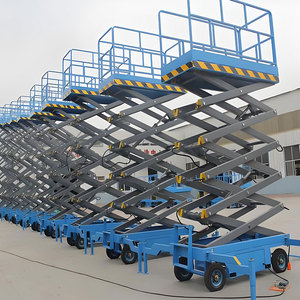 Skyjack Élévateur à ciseaux hydraulique électrique de 4 à 18m Capacité de charge de 500kg Élévateur mobile en acier pour la maison et la ferme - Product Image 3