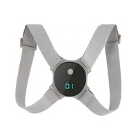 Attelle de Soutien Dorsal Professionnelle Unisexe en Spandex et Nylon Respirant avec Capteur Intelligent et Réglable, Anti-Bosses, pour l'École Primaire