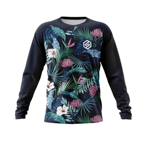 Maglia Jersey Mountain Bike a maniche lunghe da <span class=keywords><strong>uomo</strong></span> con maglia da cross fuoristrada - Product Image 1
