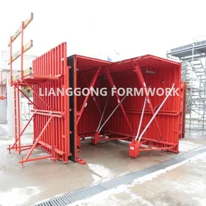 İnşaat malzemeleri için verimli güvenli Mesa benzer hücresel yapı ev sosyal konut için Lianggong tünel kalıp