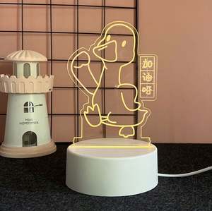 Luxury Acrylic LED Heart Night Light Decorative Desktop <b>Ornament</b> Creative Novelty Company Branding Gifts - Product Image 6