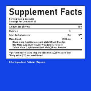 Bestselling Maca Capsules Boosts Natural Energy and Endurance Supports Body Balance and Mood Enhances Focus and Mental Clarity - Product Image 6