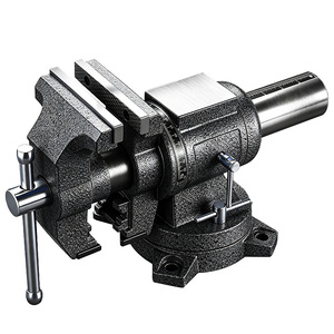Niu Xiang Bench Vise 150mm Industrial Grade Heavy Duty Smooth Jaw Stationary Base - Product Image 2
