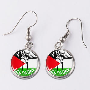 Fabricant de <span class=keywords><strong>boucles</strong></span> <span class=keywords><strong>d</strong></span>'<span class=keywords><strong>oreilles</strong></span> avec carte du drapeau de la Palestine <span class=keywords><strong>Boucles</strong></span> <span class=keywords><strong>d</strong></span>'<span class=keywords><strong>oreilles</strong></span> pendantes avec <span class=keywords><strong>cabochon</strong></span> en cristal et <span class=keywords><strong>d</strong></span>ôme <span class=keywords><strong>pour</strong></span> filles - Product Image 5