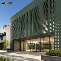Panneau en aluminium perforé sur mesure, découpe CNC, motif de perforation personnalisé, taille sur mesure, fabrication OEM, revêtement de façade, plaque décorative