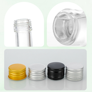 125ml 200ml 250ml 300ml 330ml 350ml 380ml 500ml <span class=keywords><strong>700ml</strong></span> 1000ml Vòng rõ ràng Frosted Glass đồ uống giành chiến thắng chai với vít nắp - Product Image 4