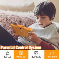 Tablet Anak K7 Pro P 7 Inci, Tablet PC Android Tahan Banting, Komputer Edukasi Pembelajaran dengan Kontrol Orang Tua untuk Balita