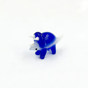 Figurines miniatures de dinosaures en <span class=keywords><strong>verre</strong></span> coloré, sculptures d'animaux soufflées à la main, décoration de bureau, vente en gros, <span class=keywords><strong>sur</strong></span> mesure - Product Image 6