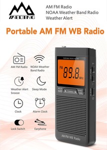 AUX 3.5Mm Jack Bt Receiver Đài Phát Thanh Internet Wifi Di Động Khuếch Đại Đài Phát Thanh Mini - Product Image 5