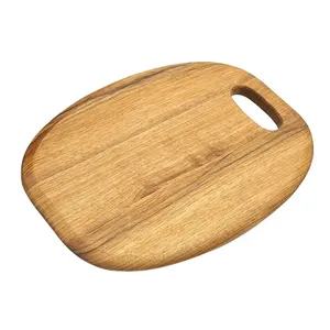 Planche à découper en bois massif faite à la main, best-seller, épaisse, pour la cuisine à domicile, disponible au prix d'exportation - Product Image 3