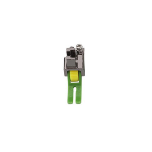 Prensatelas de Rodillo de Abertura Ancha con Base Verde de Acero, Accesorio para Máquina de Coser para Acolchado y Confección de Prendas - Product Image 1