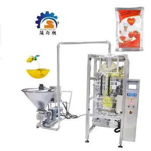 Automatic Tomato Paste Cooking Oil Packaging Machine Tomato Sauce Paste Liquid Packaging Machines