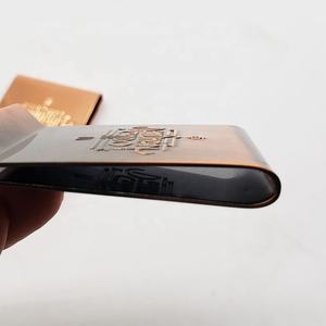 कारखाने की बिक्री सस्ती गुणवत्ता धातु अनुकूलित प्राचीन फिनिश मनी क्लिप - Product Image 3