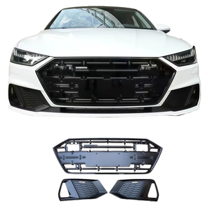 Parrilla Delantera Negra o Cromada para A7L 2019-2024, Actualización de Parrilla Delantera para <span class=keywords><strong>A7</strong></span> C8, Accesorios para <span class=keywords><strong>A7</strong></span> - Product Image 1