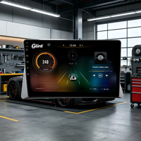 Glint OEM ODM Çift Din Araç Stereo 2 Din Android Araç Radyosu Android Auto Carplay Sesli Araç DVD Oynatıcı Navigasyon GPS