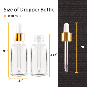 Custom logo 5ml 10 ml 15ml 50ml 100ml Clear <b>Amber</b> Black Frosted Green Glass Dropper Essential Oil <b>Bottle</b> 30ml 60ml 120ml - Product Image 2