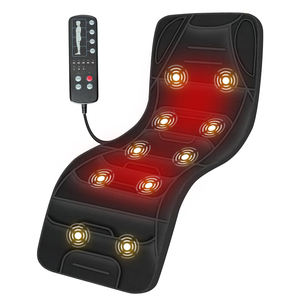 Tapis de relaxation avec moteurs de vibration thermique, zones chauffantes, arrêt automatique, coussin de <span class=keywords><strong>massage</strong></span> à vibrations réglables, uniquement coussin de <span class=keywords><strong>massage</strong></span> - Product Image 1