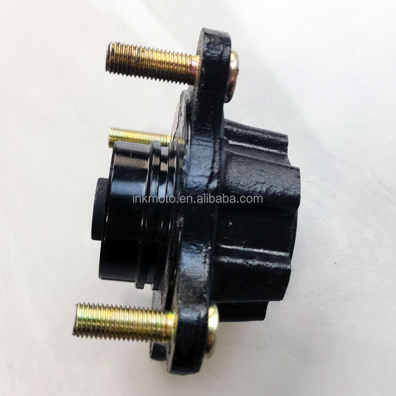 Caliper 3スタッドゴーカートATVフロントホイールリムハブ＆ディスク