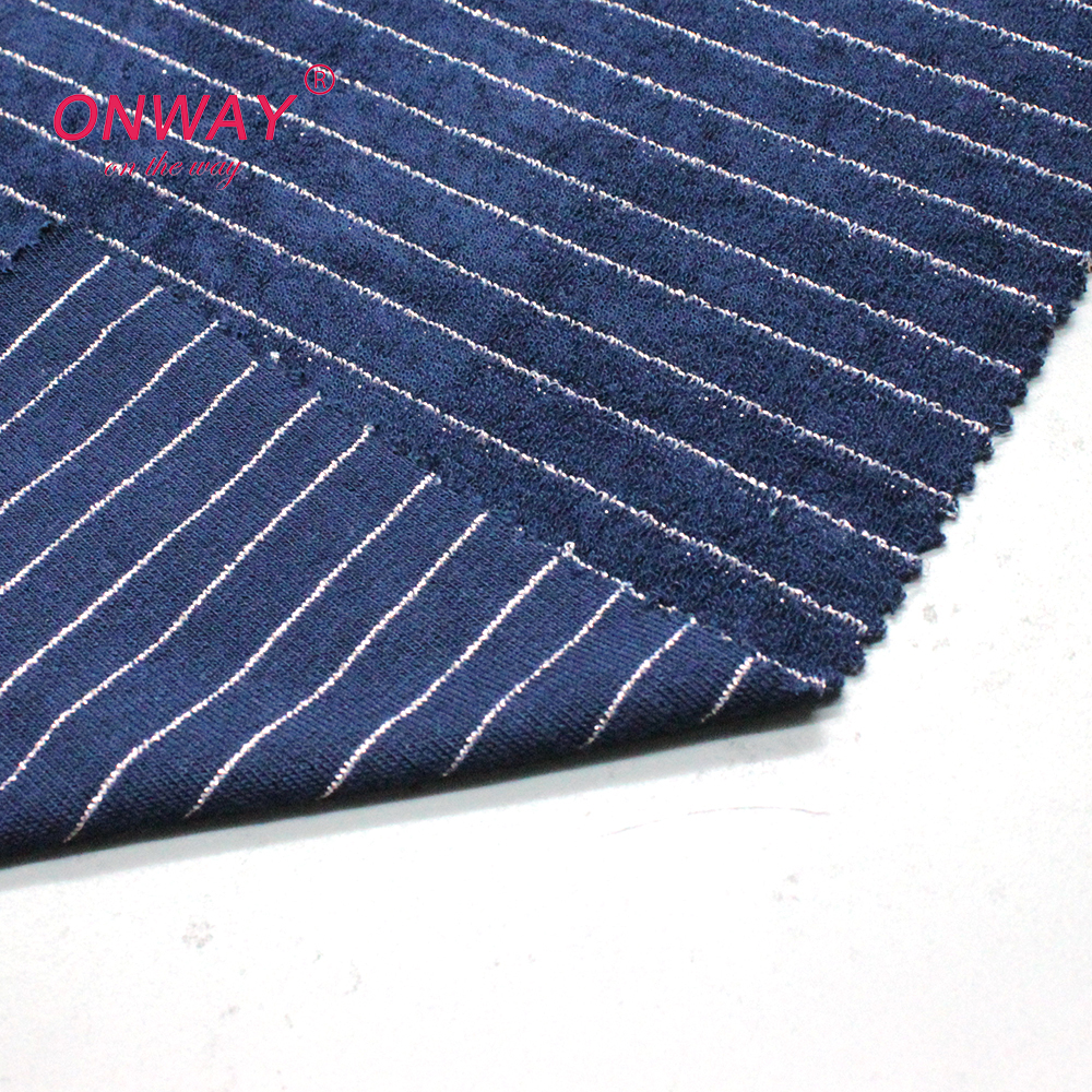 Новый дизайн, полотенце из полиэстерной хлопчатобумажной ткани, махровая ткань для одежды