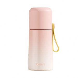 High-quality Gradient <b>Thermos</b> <b>Cup</b> 316L Stainless Steel Cold Water Double-Lid Portable for Men Women Students - Product Image 5
