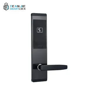 स्टेनलेस स्टील सुरक्षा कुंजी कार्ड आरएफआईडी होटल स्मार्ट दरवाजा ताला मुक्त प्रणाली के साथ