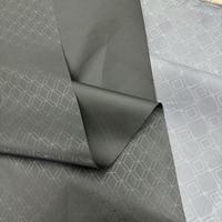 100% polyester sergé taffetas en relief doublure tissu pour sacs costumes manteau bagages