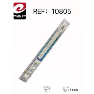 Asta per tenda da doccia a doppia aspirazione con lunghezza regolabile per uso in bagno - Product Image 3