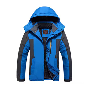 Áo khoác mùa đông ngoài trời tùy chỉnh có mũ trùm đầu dành cho nam, áo khoác gió, áo khoác công nhân tùy chỉnh - Product Image 3