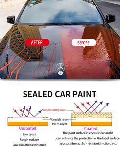 Meilleure vente Manteau en céramique liquide pour voiture Revêtement en céramique anti-décoloration Excellente hydrophobicité Marque OEM Car Detailing Fantastic Xml - Product Image 4