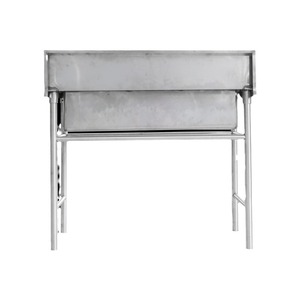 Fregadero Comercial de Acero Inoxidable 304, Montado en el Suelo, Acabado Pulido, Resistente a la Corrosión, para Uso en Cocina - Product Image 4