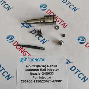 NO.591(6-15) TOPDIESEL Buse à rampe commune G4S033 pour injecteur 295700-1190 23670-E9301 - Product Image 3