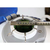 Conteneur d'azote liquide, flacon cryogénique Dewar en aluminium avec col de 50 mm/80 mm/125 mm/210 mm pour le stockage de semence et de vaccins