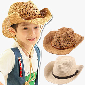 Sombrero de Paja Hecho a Mano SOLPOP para Niños y Adultos, Estilo Vaquero, Plegable, para Playa, con Cinturón - Product Image 2