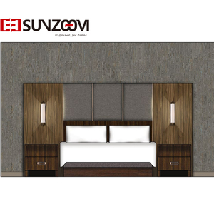 الضيافة هيلتون ديكور فندق اللوبي عالية الجودة فندق الألواح الأمامية مزدوجة أثاث غرفة نوم للفنادق - Product Image 2